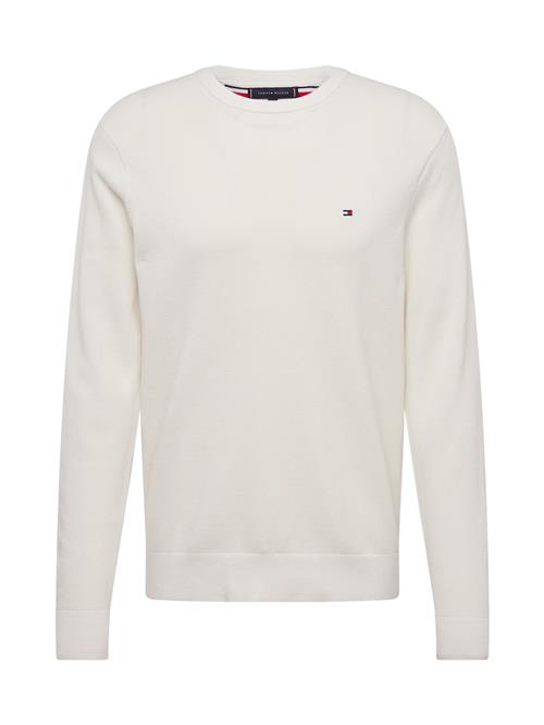 TOMMY HILFIGER Pullover 'Essential'  hvid