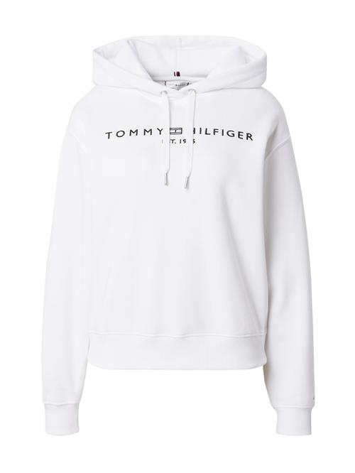 TOMMY HILFIGER Sweatshirt  sort / hvid