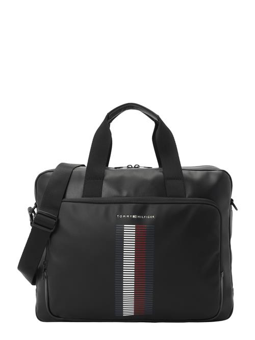 TOMMY HILFIGER Laptoptaske 'FOUNDATION'  blå / rød / sort / hvid