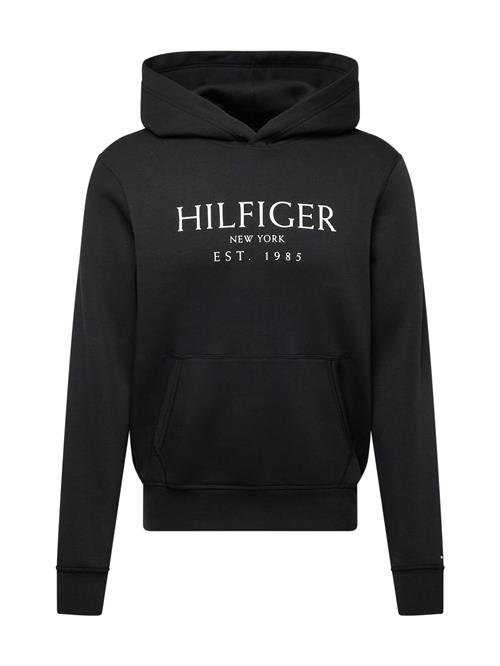 TOMMY HILFIGER Sweatshirt  sort / hvid