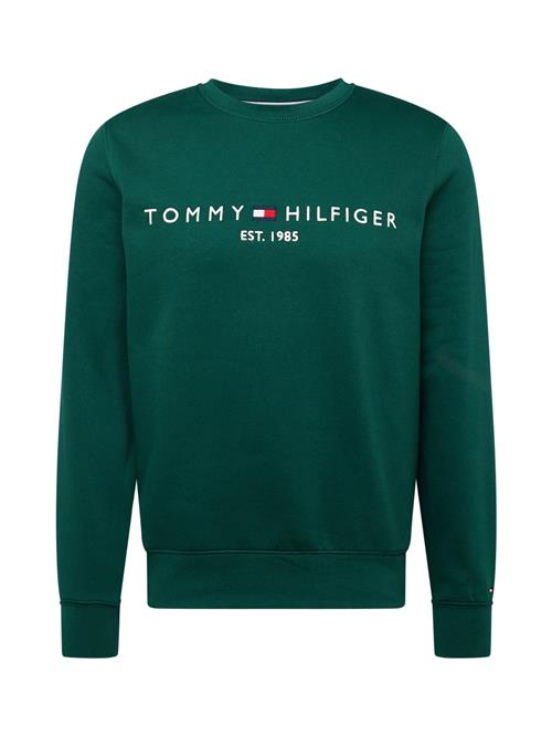 TOMMY HILFIGER Sweatshirt  navy / mørkegrøn / rød / hvid