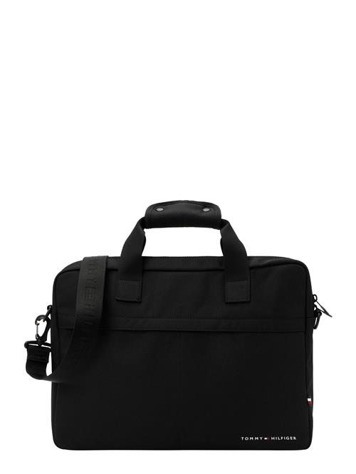 TOMMY HILFIGER Laptoptaske 'ELEMENT'  sort / hvid