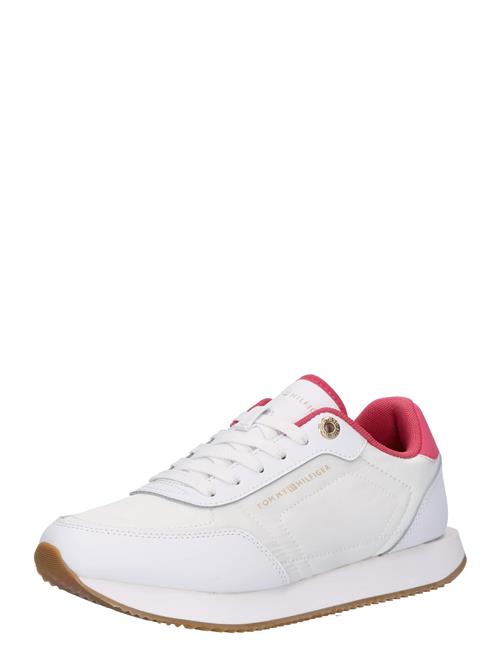 TOMMY HILFIGER Sneaker low 'Essential'  guld / pink / hvid