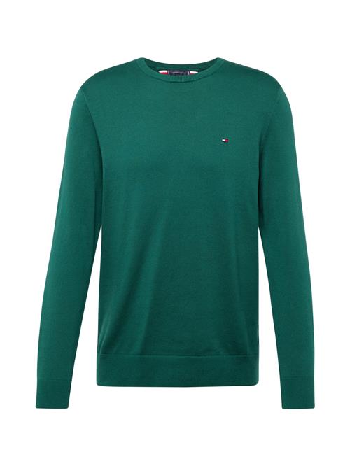 Se TOMMY HILFIGER Pullover 'ESSENTIAL'  grøn ved About You