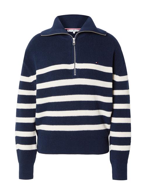 TOMMY HILFIGER Pullover  navy / hvid