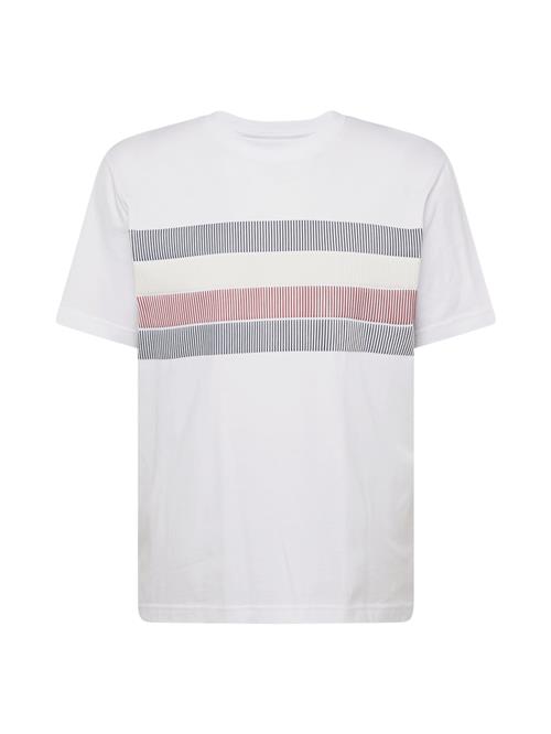 TOMMY HILFIGER Bluser & t-shirts  antracit / vinrød / sort / hvid