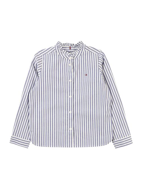 TOMMY HILFIGER Bluse  opal / hvid