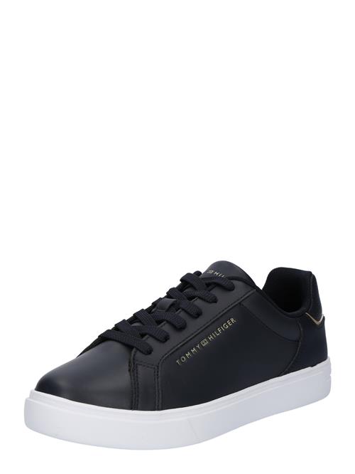 Se TOMMY HILFIGER Sneaker low 'ESSENTIAL COURT'  navy / guld ved About You