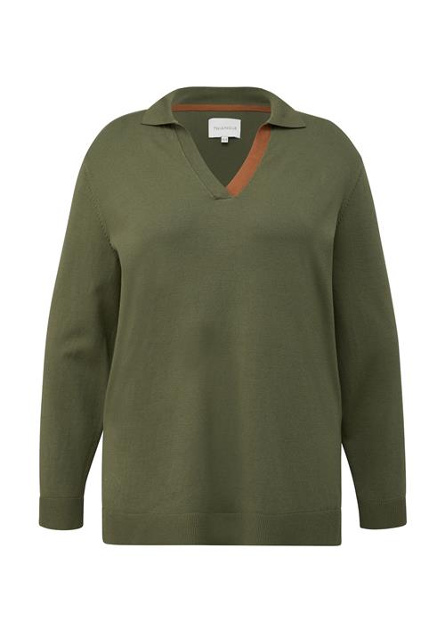 TRIANGLE Pullover  cognac / khaki