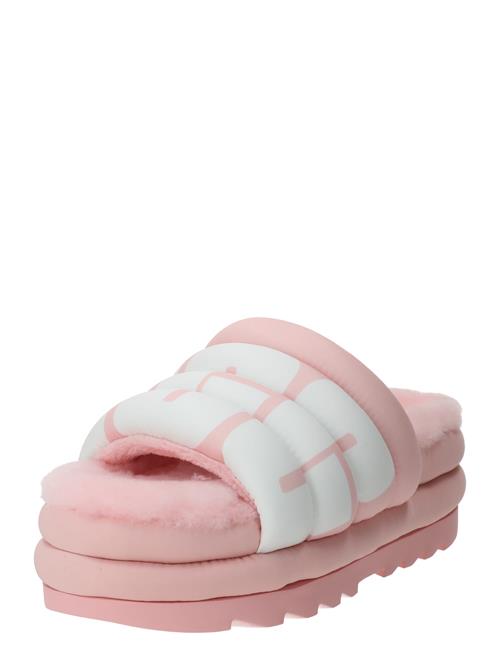 UGG Pantoletter  lys pink / hvid