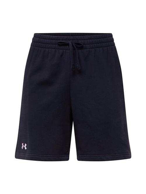 UNDER ARMOUR Sportsbukser  sort / hvid