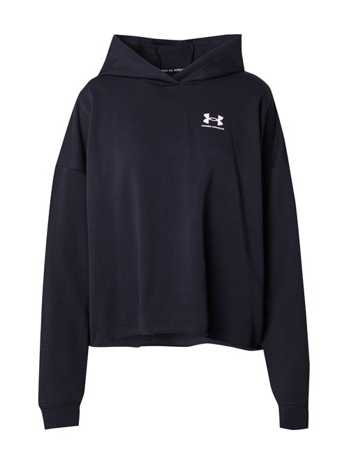 UNDER ARMOUR Sportsweatshirt 'Rival'  natblå / hvid