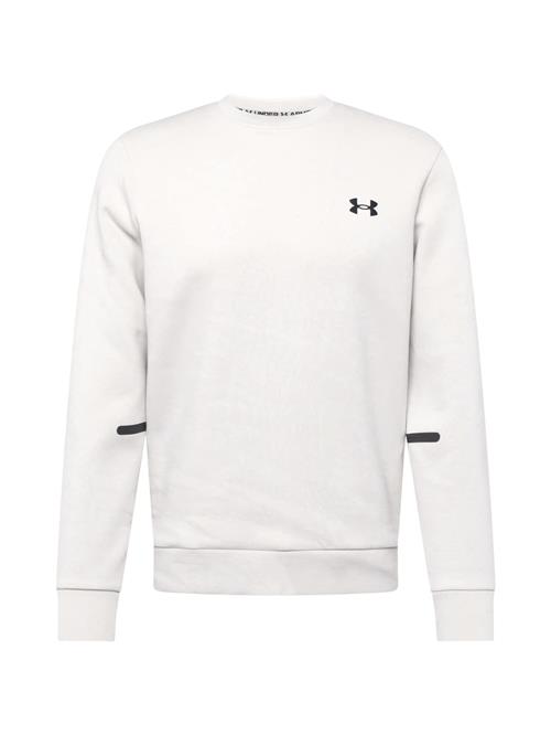 UNDER ARMOUR Sportsweatshirt 'Unstoppable'  sort / hvid