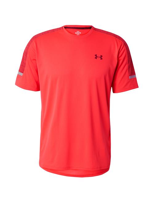 Se UNDER ARMOUR Funktionsskjorte 'Utility'  sølvgrå / burgunder / melon ved About You