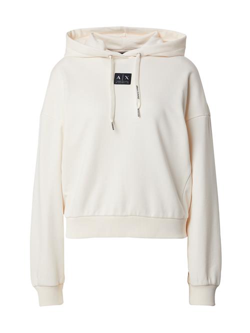 Se ARMANI EXCHANGE Sweatshirt  sort / offwhite ved About You