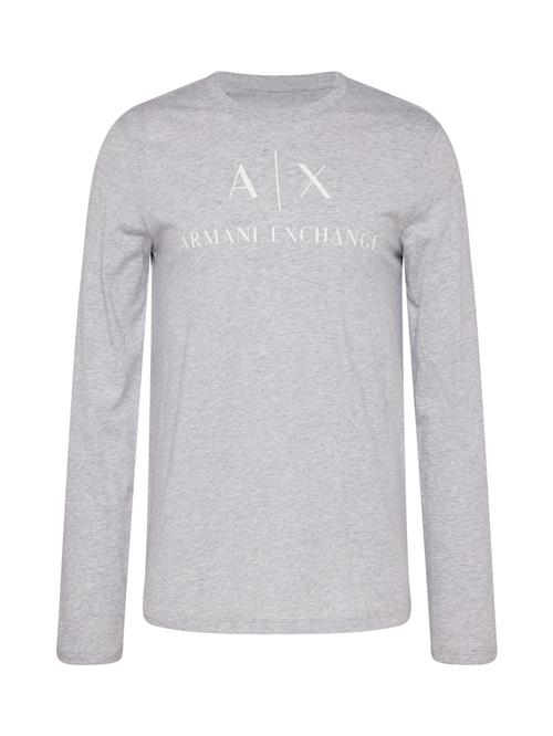 ARMANI EXCHANGE Bluser & t-shirts  grå-meleret / hvid