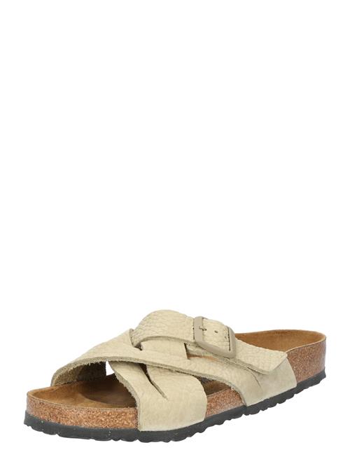 Se BIRKENSTOCK Pantoletter 'Lugano'  khaki ved About You