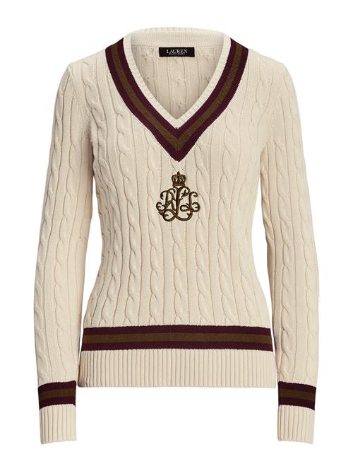 Se Lauren Ralph Lauren Pullover 'MEREN'  beige / brun / bær ved About You