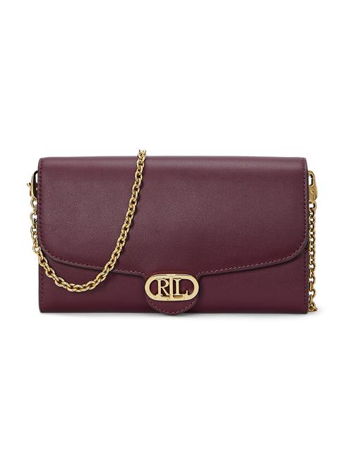 Se Lauren Ralph Lauren Skuldertaske 'ADAIR'  bordeaux ved About You