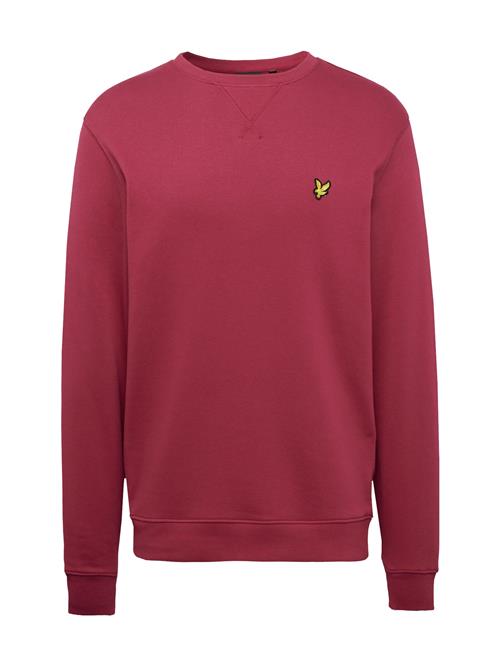 Se Lyle & Scott Sweatshirt  gul / burgunder / sort ved About You