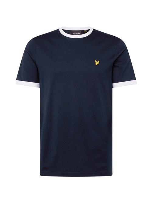 Lyle & Scott Bluser & t-shirts  navy / gul / hvid