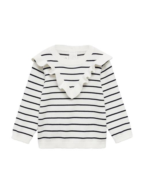 MANGO KIDS Pullover 'PEPI'  ecru / navy