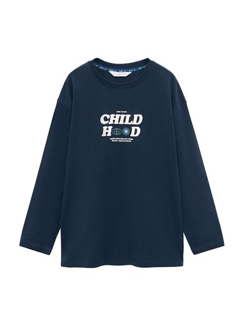 MANGO KIDS Shirts 'CHILD'  marin / lyseblå / hvid