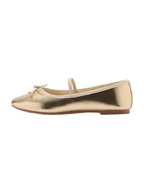 Se MANGO KIDS Ballerinasko 'Gigi'  guld ved About You