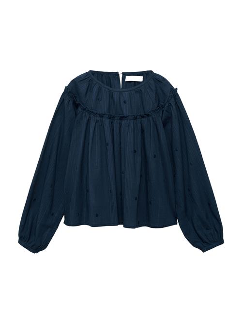 MANGO KIDS Bluse 'DOTTY'  navy