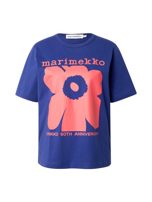 Marimekko Shirts 'ERNA UNIKKO'  mørkeblå / koral