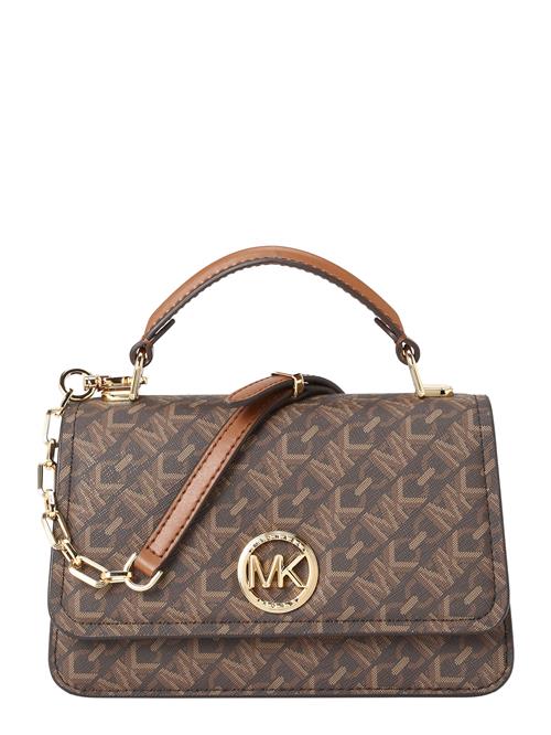 MICHAEL Michael Kors Håndtaske 'Delancey'  okker / mørkebrun