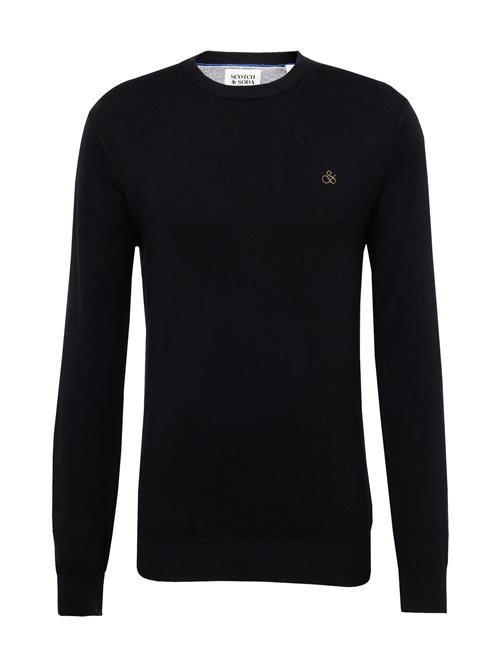 SCOTCH & SODA Pullover 'Essentials'  grøn / sort