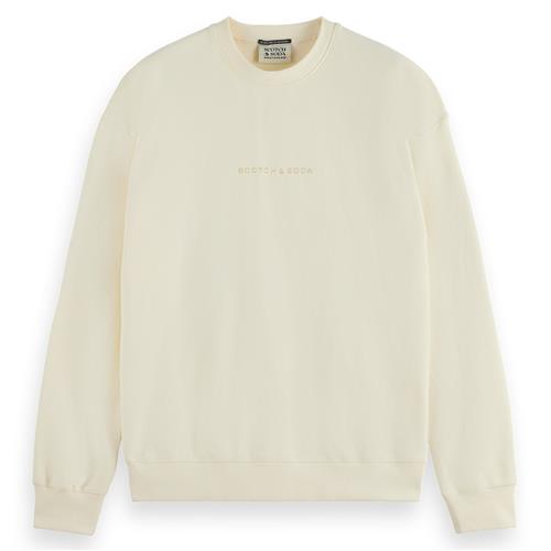 Se SCOTCH & SODA Sweatshirt  naturhvid ved About You