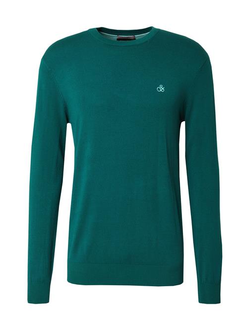 Se SCOTCH & SODA Pullover 'ESSENTIAL'  smaragd / lysegrøn ved About You