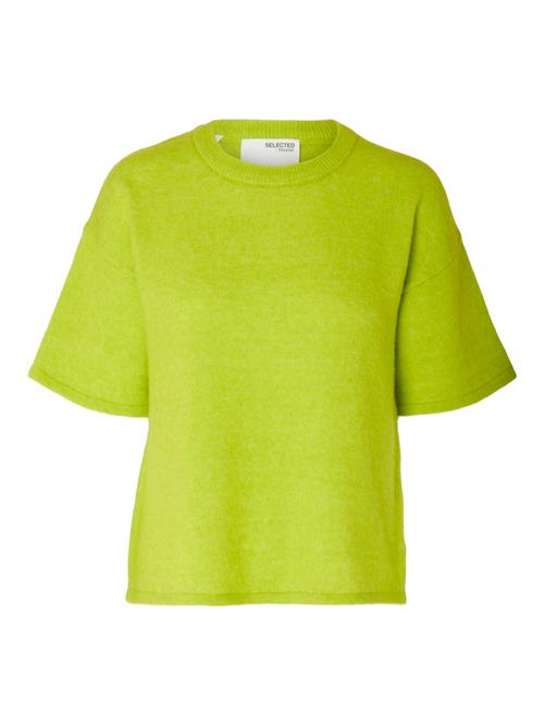 Se SELECTED FEMME Pullover 'MALINE-LILIANA'  lime ved About You