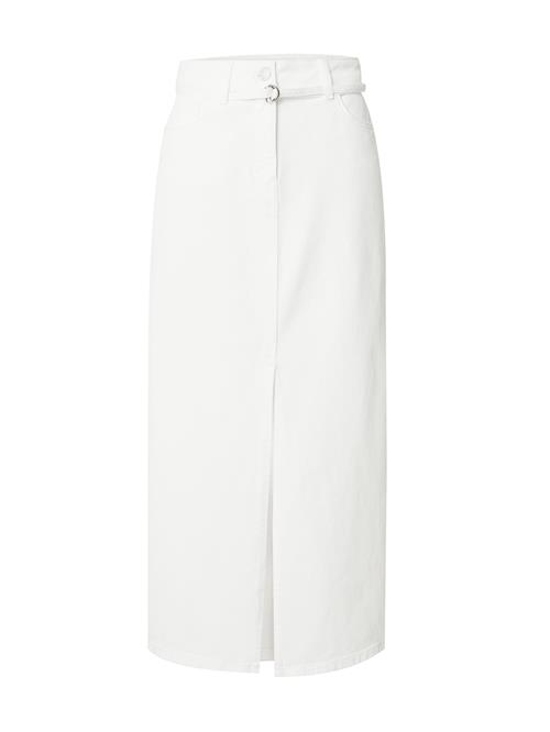 SELECTED FEMME Nederdel 'SLFLEXIA'  white denim