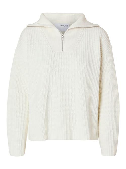 Se SELECTED FEMME Pullover 'SLFBloomie'  hvid ved About You