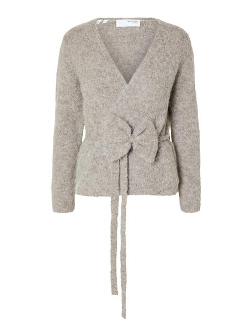 Se SELECTED FEMME Cardigan 'SLFGABELLA'  taupe ved About You