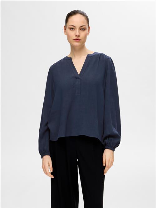 Se SELECTED FEMME Bluse  navy ved About You