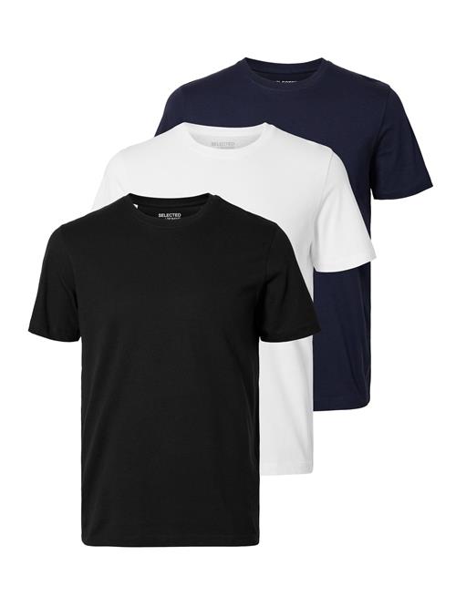 Se SELECTED HOMME Bluser & t-shirts  sort / hvid ved About You