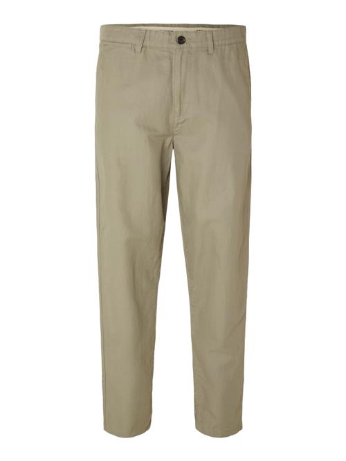 SELECTED HOMME Lærredsbukser  khaki