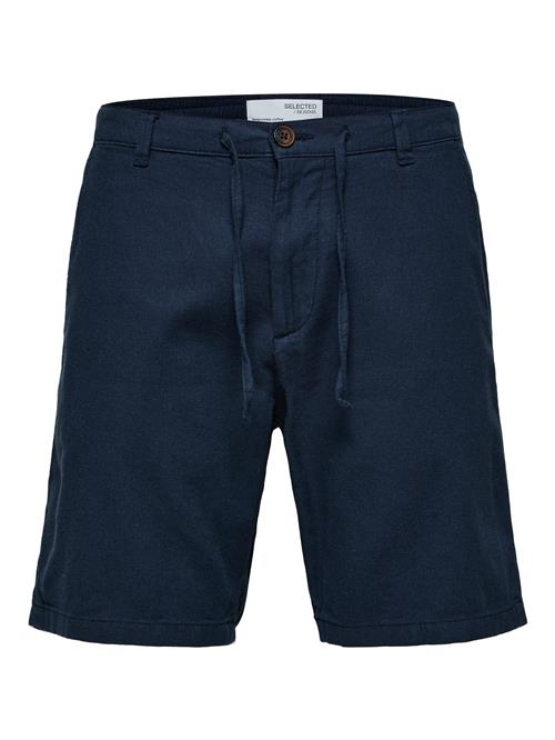 SELECTED HOMME Lærredsbukser 'SLHBrody'  navy