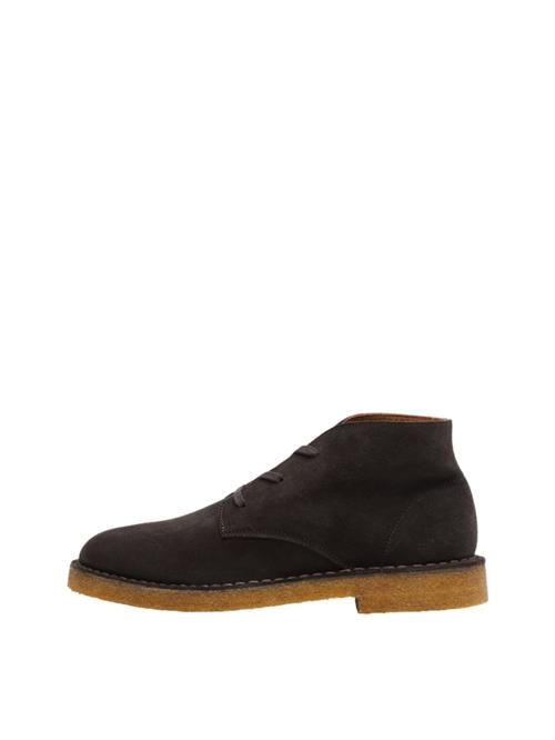 SELECTED HOMME Chukka Boots 'SLHRicco'  mørkebrun