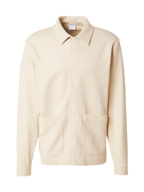 SELECTED HOMME Overgangsjakke 'SLHRELAXHANK'  creme