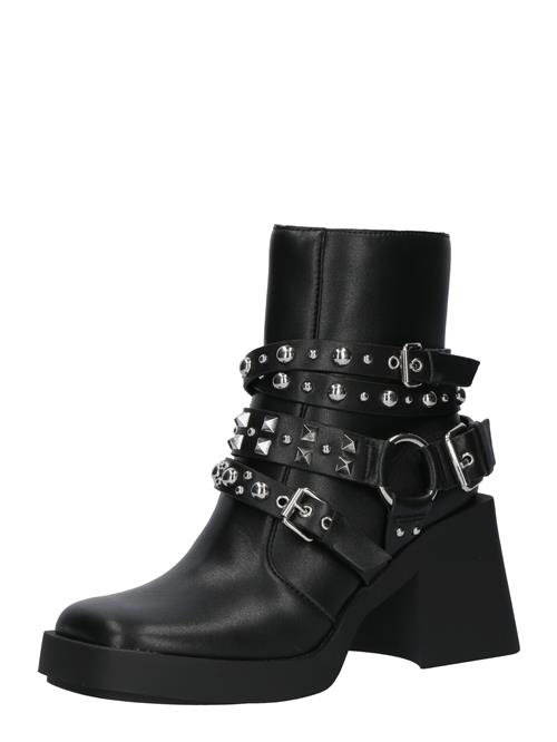 STEVE MADDEN Boots 'Kolton'  sort / sølv