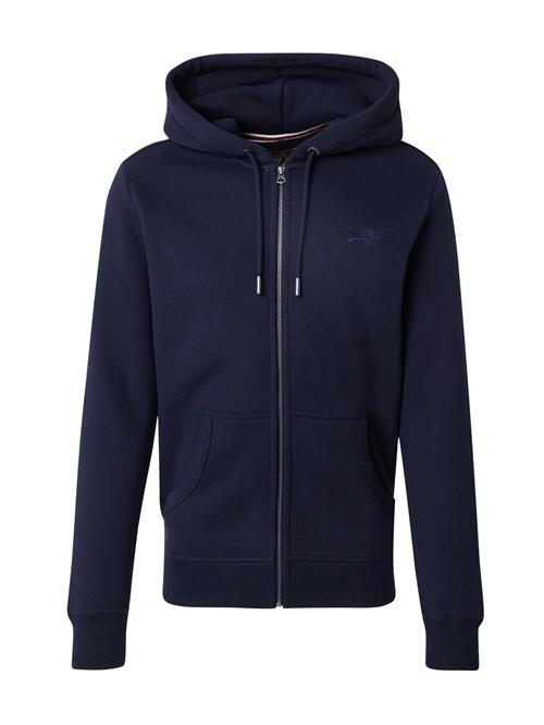 Se Superdry Sweatjakke 'Essential'  natblå ved About You