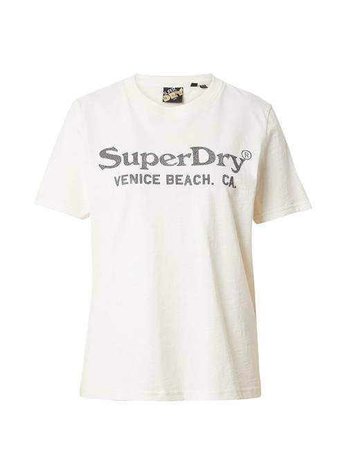 Superdry Shirts 'Venue'  creme / grå