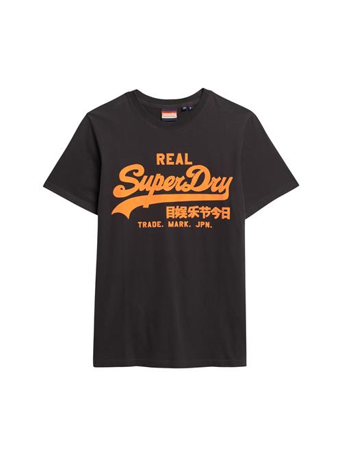 Superdry Bluser & t-shirts 'NEON'  antracit / neonorange