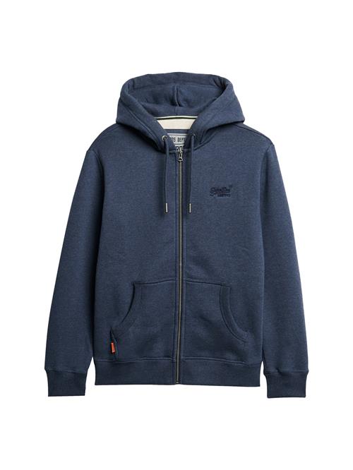 Se Superdry Sweatjakke 'Essential'  blå-meleret ved About You