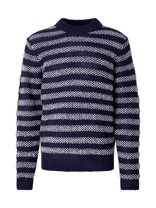 Casual Friday Pullover 'Karl'  navy / hvid